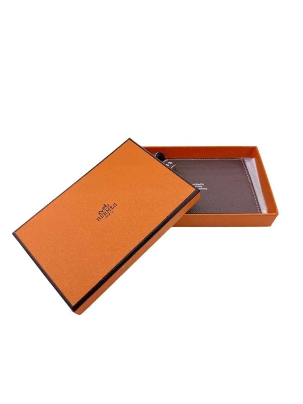 Hermes Etoupe Series Card Case